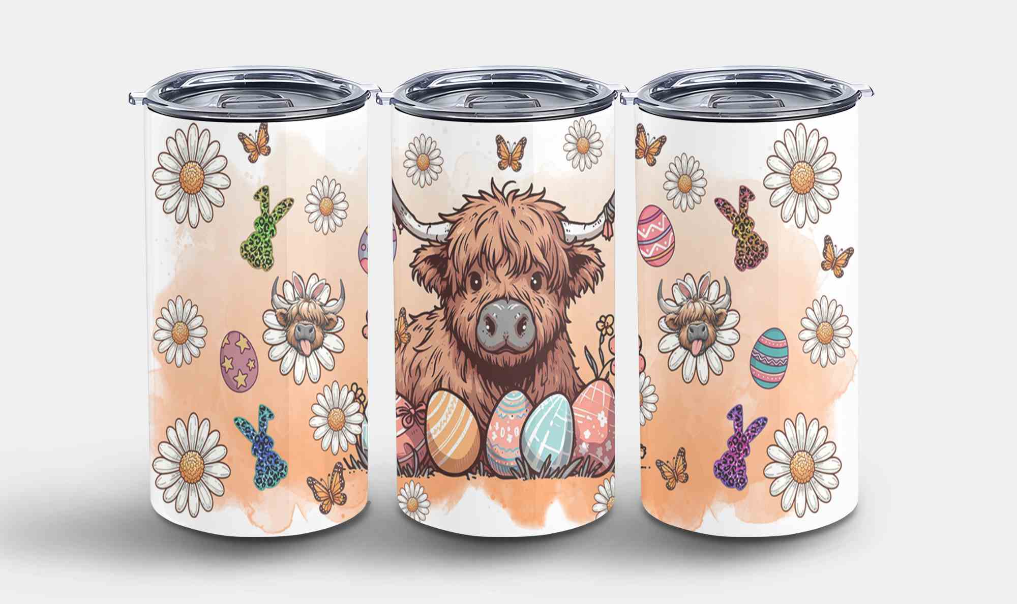 Highland Cow Easter-10375